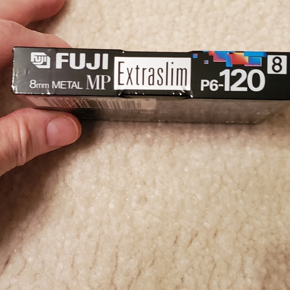 FUJI FILM P6-120 8mm Extraslim METAL MP Videocassette Factory Sealed NWT - Picture 9 of 10